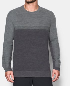 New Arrival Men's UA Threadborne Crew Sweater 2 Colors $109.99