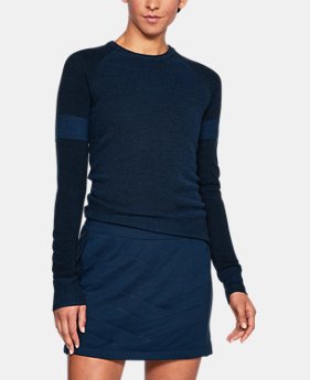 New Arrival Women's UA Threadborne Crew Sweater 1 Color $109.99