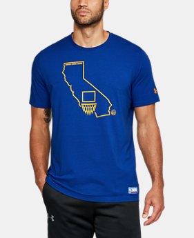 Men's NBA Combine UA Graphic State T-Shirt FREE U.S. SHIPPING 11 Colors Available $35