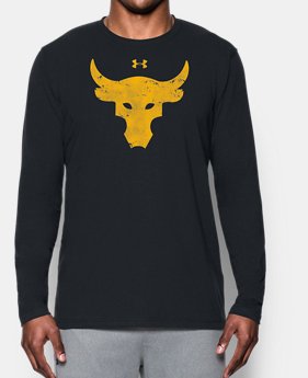 Men's UA x Project Rock Brahma Bull Long Sleeve T-Shirt 1 Color $49.99