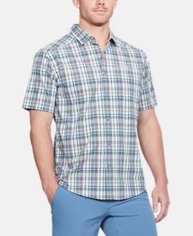 Men's UA Legacy Woven Short Sleeve Button Down 1 Color Available $65