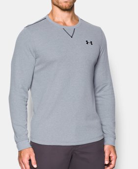 Men's UA Hunt Waffle Crew 1 Color $44.99