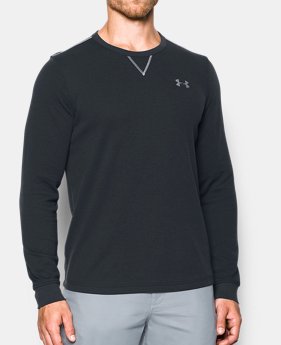 Men's UA Hunt Waffle Crew 1 Color $44.99