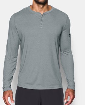 Men's UA Threadborne™ Henley 1 Color $37.49