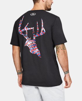 Men's UA AF Whitetail Skull T-Shirt 1 Color Available $30