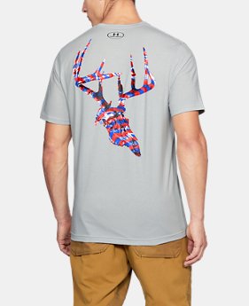 Men's UA AF Whitetail Skull T-Shirt 1 Color Available $22.5