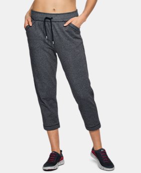 Women's UA Microthread Shoreline Terry Crop 2 Colors $70