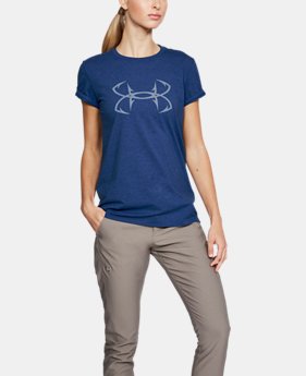 Women's UA Hook Logo T-Shirt 4 Colors $25