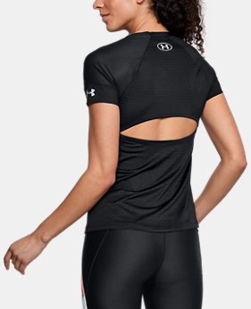 Women's UA HexDelta Short Sleeve LIMITED TIME: FREE U.S. SHIPPING 1 Color Available $55