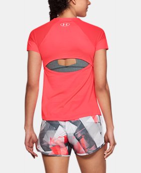 Women's UA HexDelta Short Sleeve 1 Color Available $55