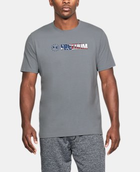 Men's UA Freedom Chest T-Shirt 1 Color $25