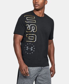 Men's UA Freedom USA Vertical T-Shirt 1 Color $25
