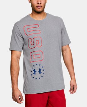 Men's UA Freedom USA Vertical T-Shirt 1 Color Available $15 to $18.75