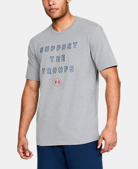Men's UA Support the Troops T-Shirt 1 Color $25