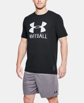 Men's UA FB Wordmark T-Shirt 1 Color Available $24.99
