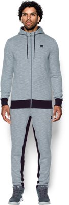 under armour men's baseline full zip hoodie