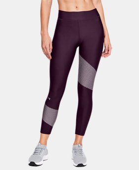 Women's HeatGear® Armour Graphic Ankle Crop 4 Colors $50