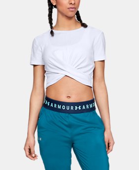 Women's UA Vanish Crop Tee 1 Color Available $50