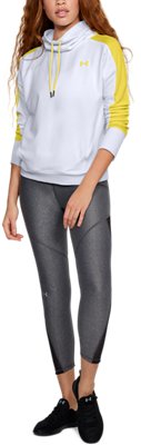 under armour women's featherweight fleece slouchy funnel neck sweatshirt