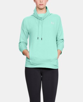 Women's UA Featherweight Fleece Funnel Neck 2 Colors Available $56.99