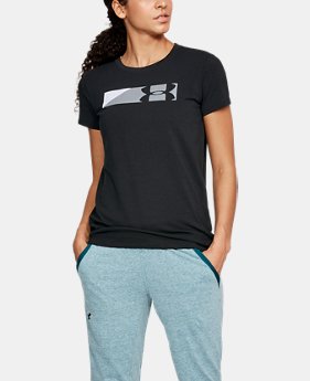 Women's UA Sportstyle Branded Graphic T-Shirt 3 Colors $25