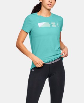Women's UA Sportstyle Branded Graphic T-Shirt 1 Color Available $25