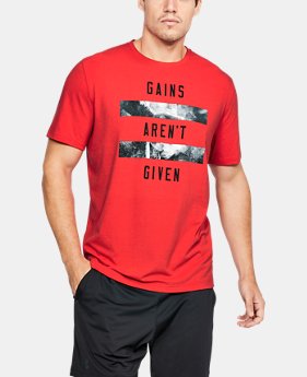 Men's UA Gains Aren't Given T-Shirt 1 Color Available $25