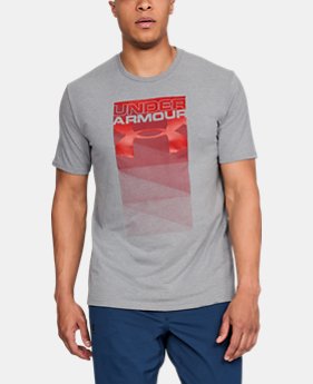 Men's UA Wordmark Gradient T-Shirt 1 Color $25