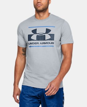 Men's UA Blocked Sportstyle Logo 3 Colors Available $15 to $18.75