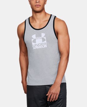 Men's UA Split Sportstyle Tank 1 Color Available $25