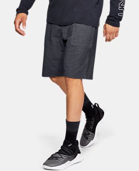 Men's UA Pursuit Fleece Shorts 3 Colors $50