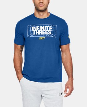 Men's SC30 Infinite Threes T-Shirt 1 Color $35