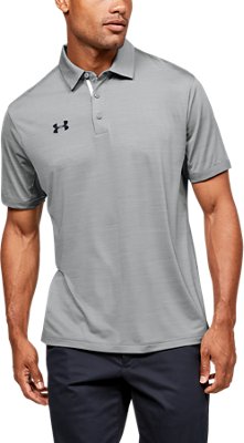 under armour grey polo