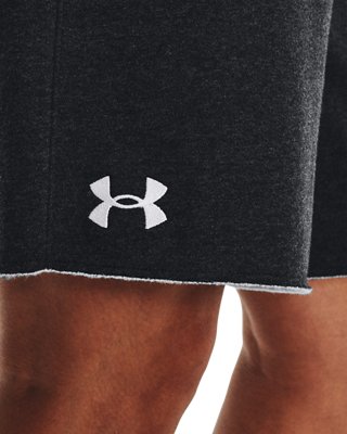men's ua hustle fleece shorts