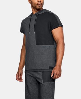 Men's UA Pursuit Short Sleeve Hooded T-Shirt 2 Colors Available $50