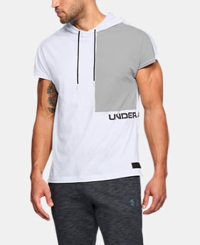 Men's UA Pursuit Short Sleeve Hooded T-Shirt 4 Colors $50