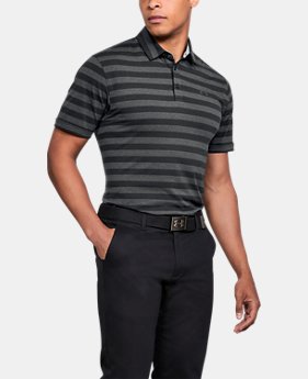 Men's Charged Cotton® Scramble Stripe Polo 4 Colors $50