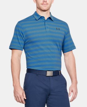 Men's Charged Cotton® Scramble Stripe Polo 3 Colors $50