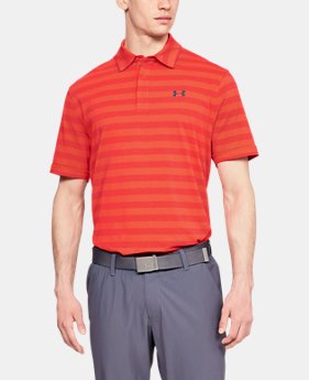 Men's Charged Cotton® Scramble Stripe Polo 1 Color Available $37.5