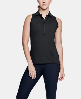 Women's UA Zinger Sleeveless Polo FREE U.S. SHIPPING 1 Color Available $55