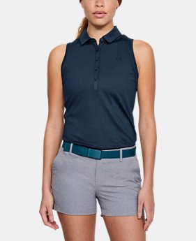 Women's UA Zinger Sleeveless Polo 1 Color Available $55