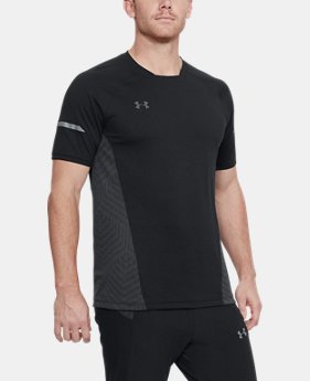 Men's UA Accelerate Training Short Sleeve 1 Color Available $60