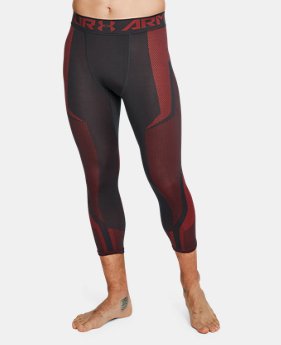 Men's UA Seamless ¾ Leggings 4 Colors Available $45