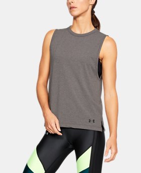 Women's UA Tri-Blend Muscle Tank 1 Color Available $29.99