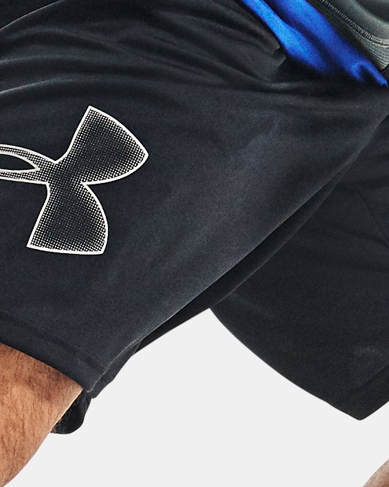 Men's UA Tech™ Graphic Shorts in Black image number 0