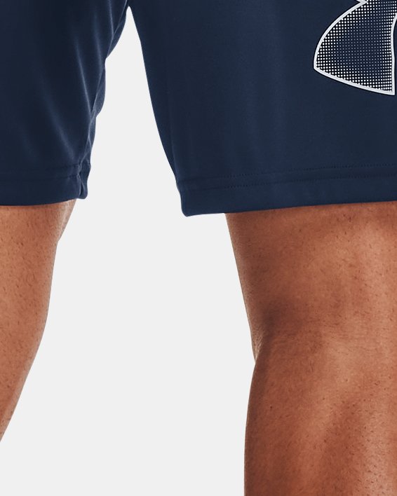 Men's UA Tech™ Graphic Shorts in Blue image number 1