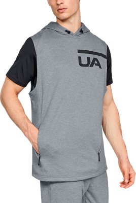 under armour mk1 terry sleeveless hoodie