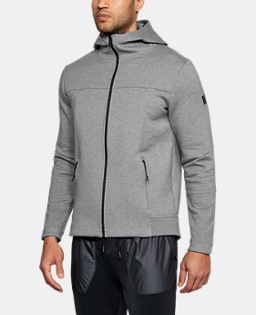 Men's UA Sportstyle Elite Utility Full Zip 4 Colors $100