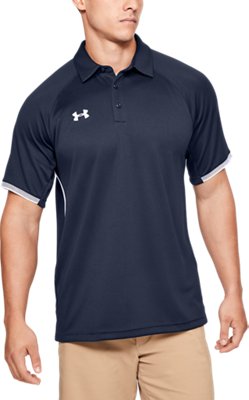 Under Armour Men'S Polo — 410-NVY/WHT