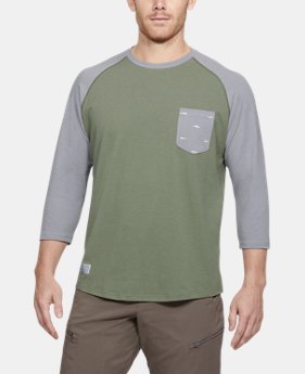 Men's UA Dockside Charged Cotton® Baseball T-Shirt 1 Color $35